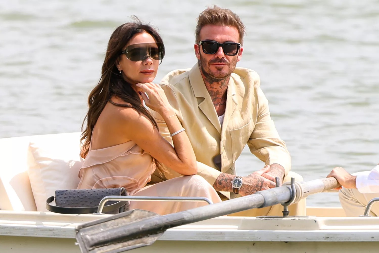 Victoria and David Beckham. Photo: Pierre Suu/WireImage