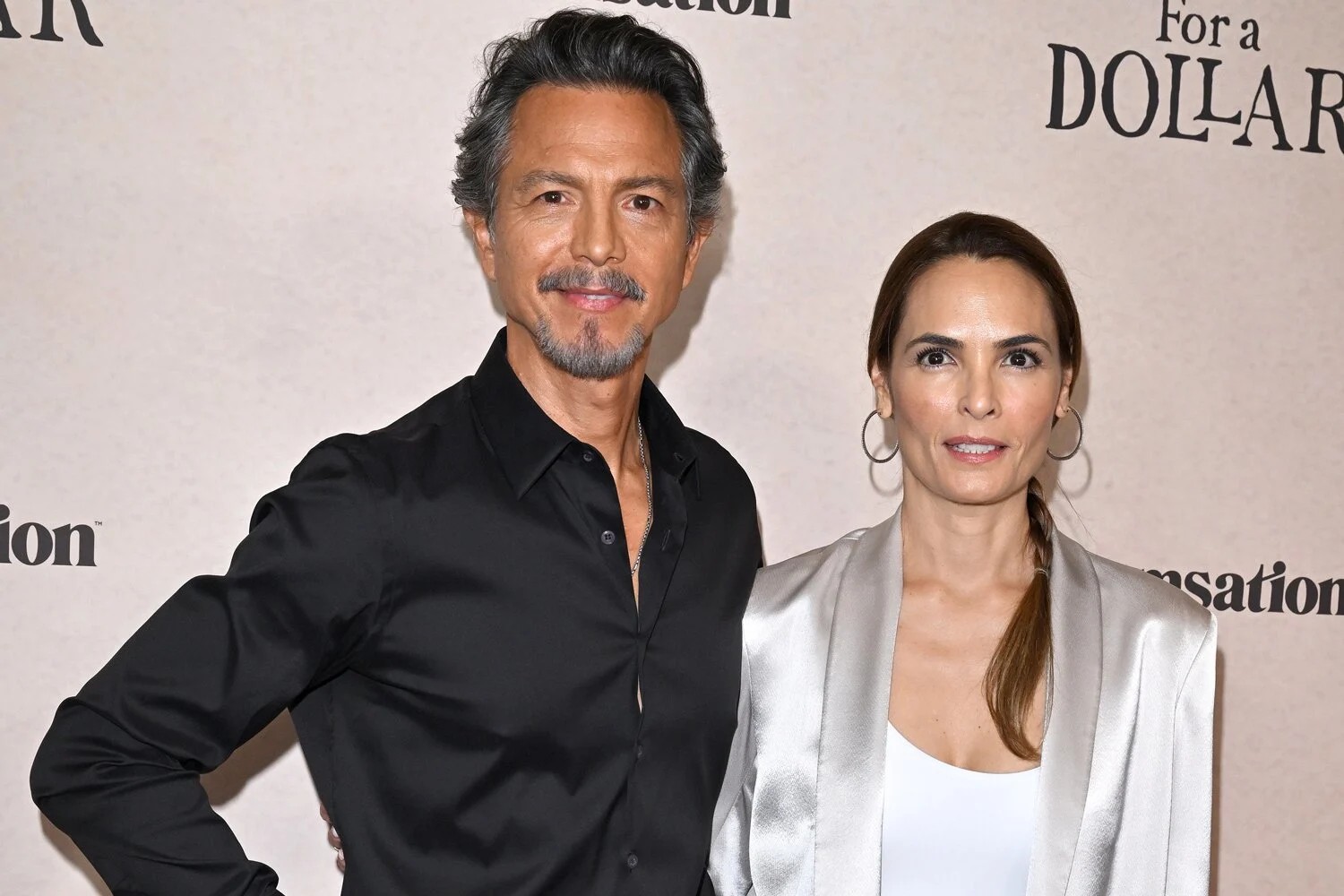 Benjamin Bratt and Talisa Soto
