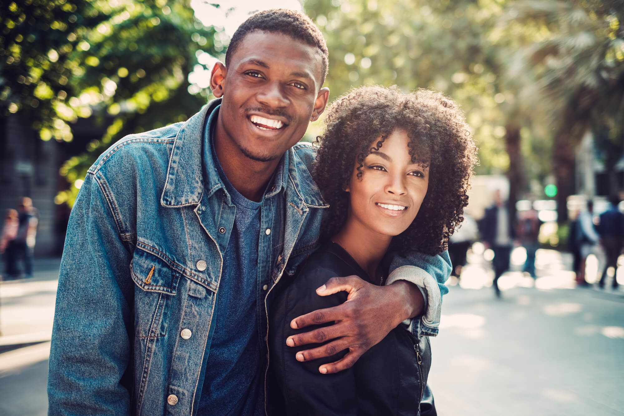 Beautiful black couple